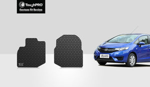 CUSTOM FIT FOR HONDA Fit 2010 Two Front Mats