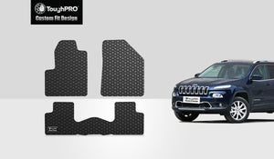 CUSTOM FIT FOR JEEP Cherokee 2021 1st & 2nd Row