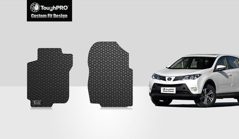 CUSTOM FIT FOR TOYOTA RAV-4 2016 Two Front Mats