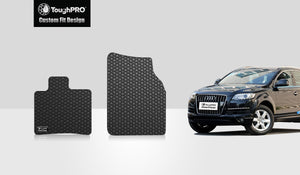 CUSTOM FIT FOR AUDI Q7 2007 Two Front Mats