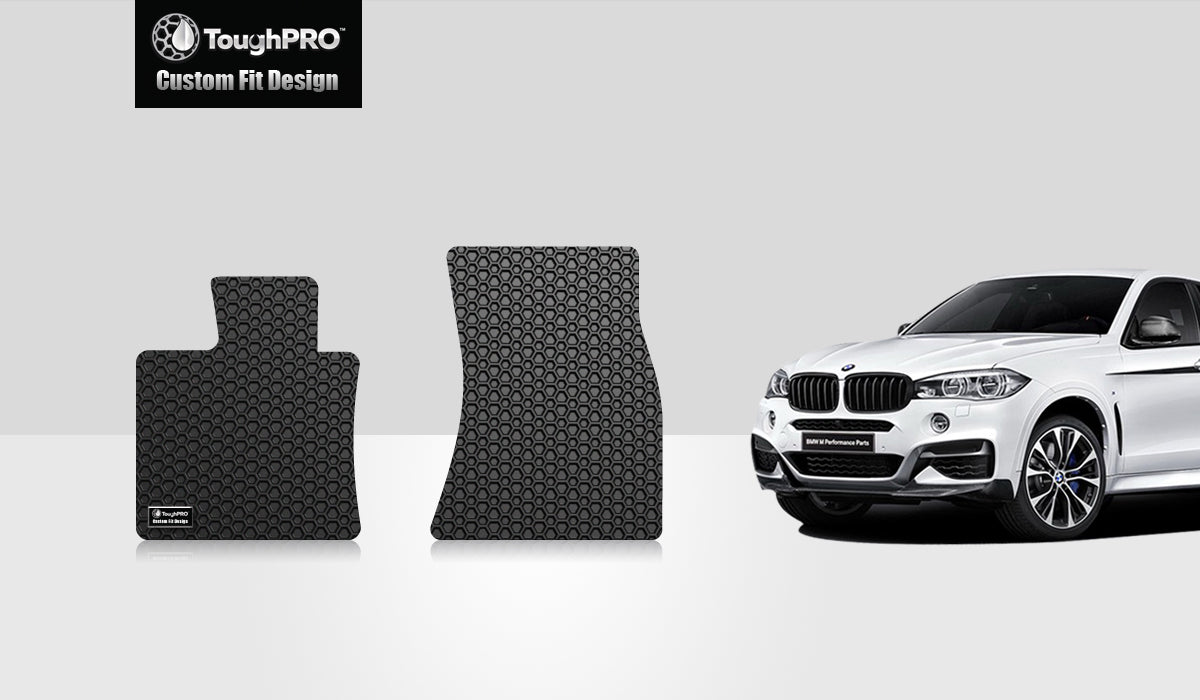 CUSTOM FIT FOR BMW X6 2016 Two Front Mats
