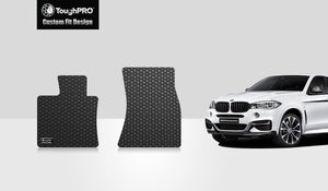 CUSTOM FIT FOR BMW X6 2015 Two Front Mats