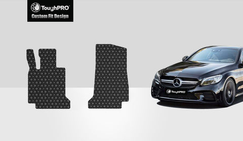 CUSTOM FIT FOR MERCEDES-BENZ C200 2017 Two Front Mats Coupe Model