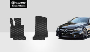 CUSTOM FIT FOR MERCEDES-BENZ C350e 2019 Two Front Mats Coupe Model