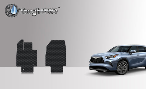 CUSTOM FIT FOR TOYOTA Highlander 2021 Two Front Mats