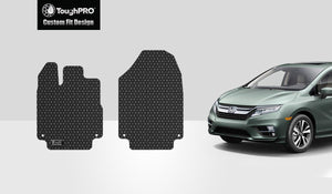 CUSTOM FIT FOR HONDA Odyssey 2022 Two Front Mats