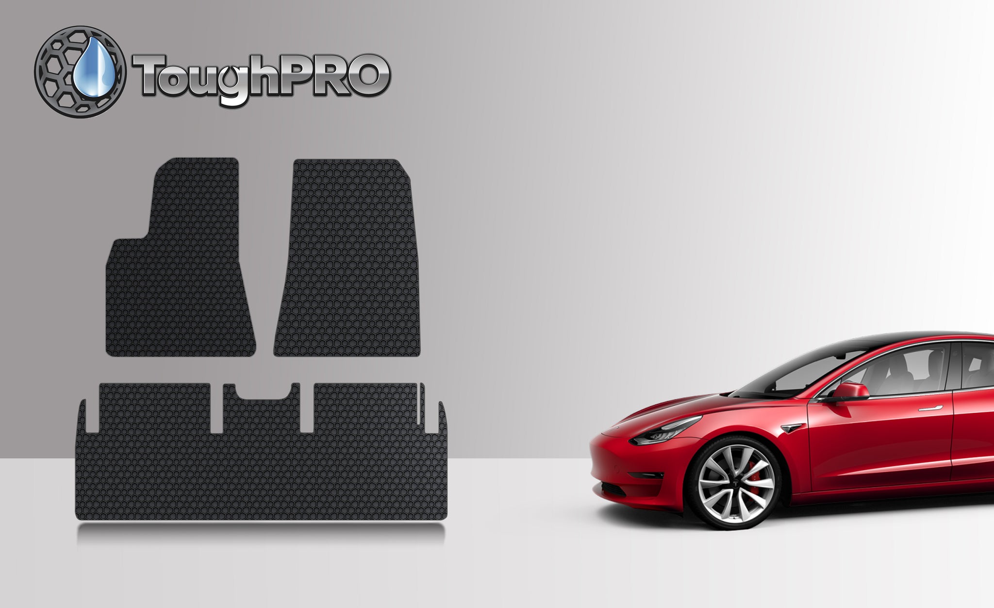 CUSTOM FIT FOR TESLA Model 3 Jan 2020 1st & 2nd Row